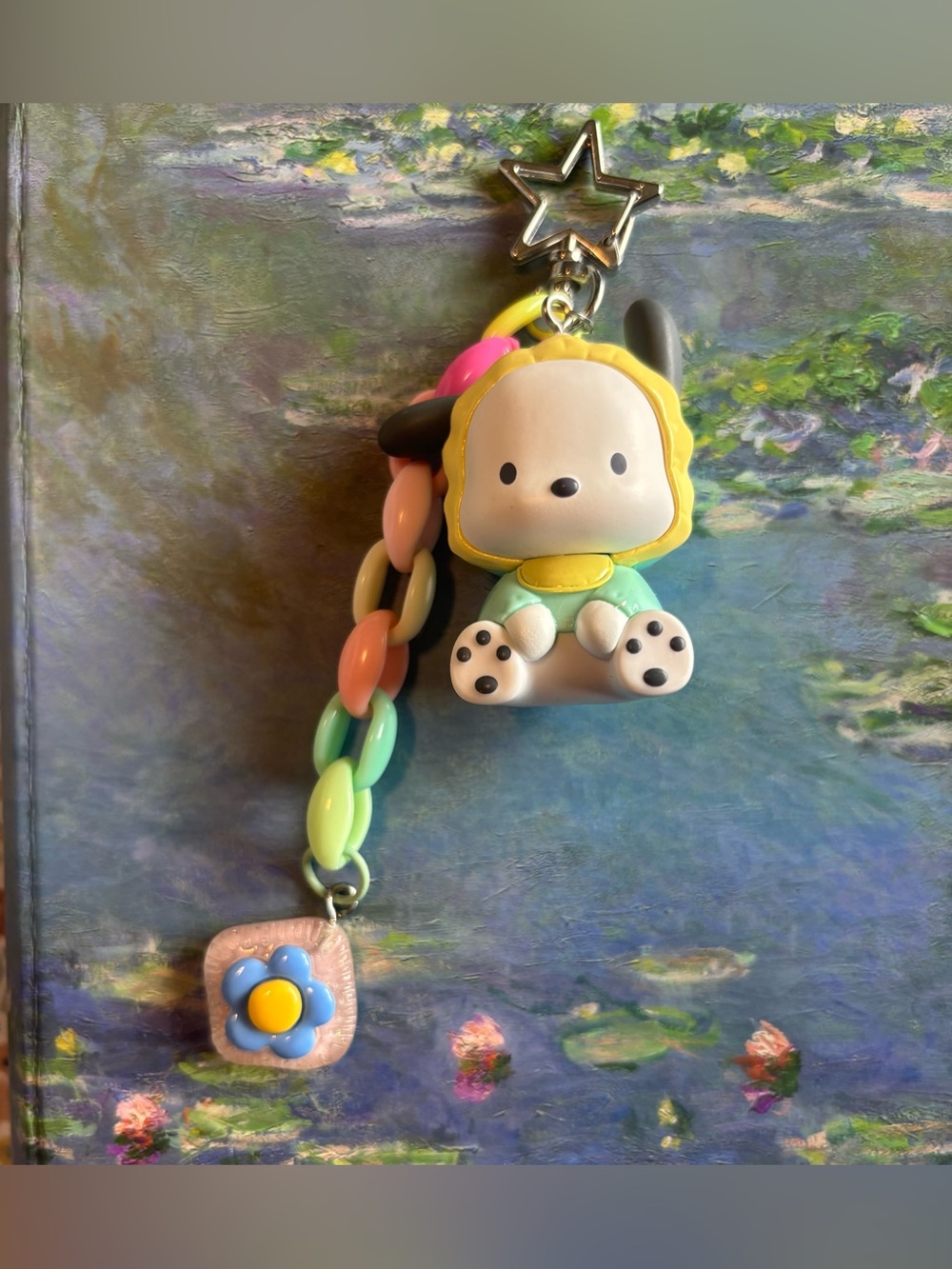 Handmade Pochacco keychain <3